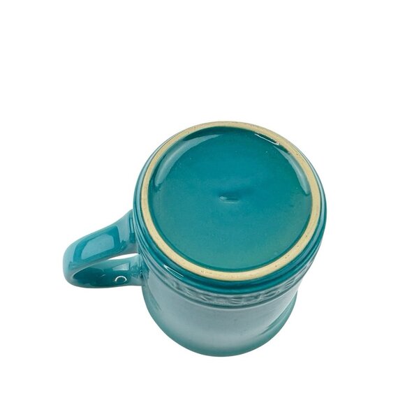 *Le Creuset Stoneware Coffee Mug Tea 4'' Aqua 12oz - Picture 6 of 7